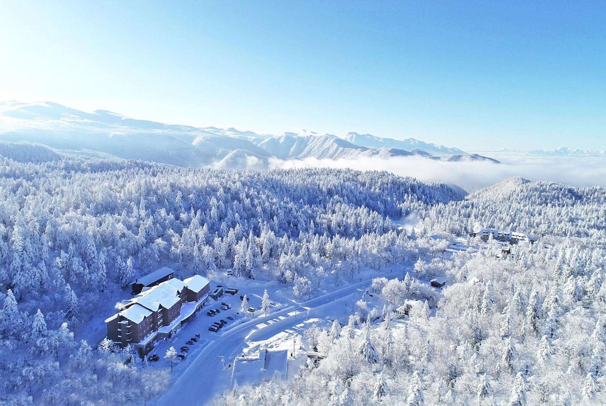 Asahidake Onsen Hotel Bear Monte Higashikawa Buitenkant foto